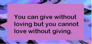 giving