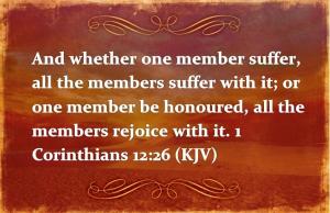 SUFFERING TOGETHER
