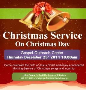 2014 Christmas Service