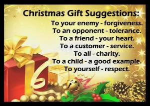 Christmas gift inspiration