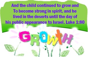 growth scripture 1
