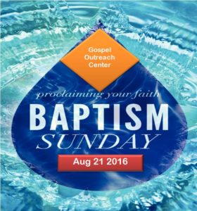 Baptism Aug 21 2016